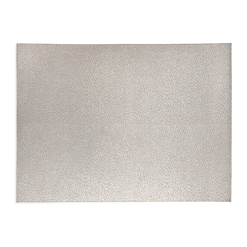 Tapis de bureau Twinkle Splat, L 6 pi x L 4 pi, Taupe