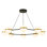 Tagliato 8 - Light Steel Dimmable LED Round Chandelier