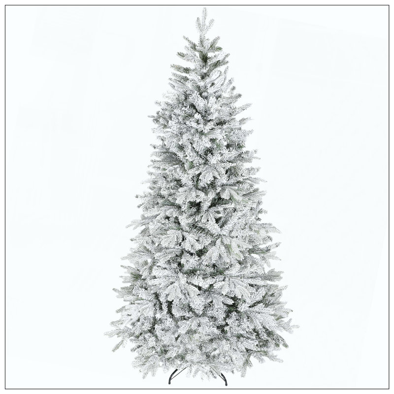 Arbre de Noël artificiel givré