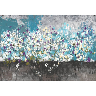 Natures Bouquet - Wrapped Canvas Painting