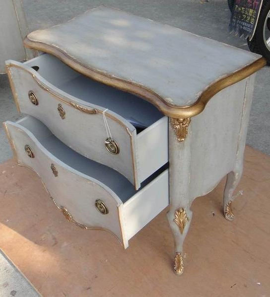 French 2 - Drawer Nightstand