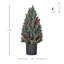 Regular (Full) Artificial Christmas Tree with White Needles