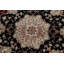 Tapis rouge en laine noué à la main de conception unique 8 pi 5 po x 11 pi 4 po New Age