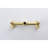 Gold Wall Mount Bathroom Sink Faucet - Brass, Coating, Elegant Style In Construction, Sleek Appearance, Smooth Water Flow And Temperature Control-121628419