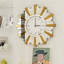 Toulonne Glass Wall Clock
