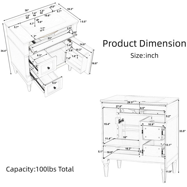 Dimensions du produit