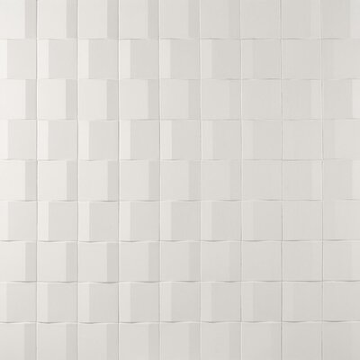 Ardor Edge 5.11 in. x 5.11 in. Metallic Porcelain 3D Wall Tile (4.12 Sq. Ft. / Case) -  Bond Tile, EXT3RD106952