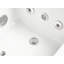 Baignoire tourbillon autoportante 71 "x 32"