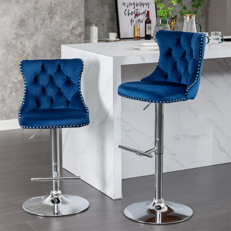 Chaise de salle à manger, Bleu