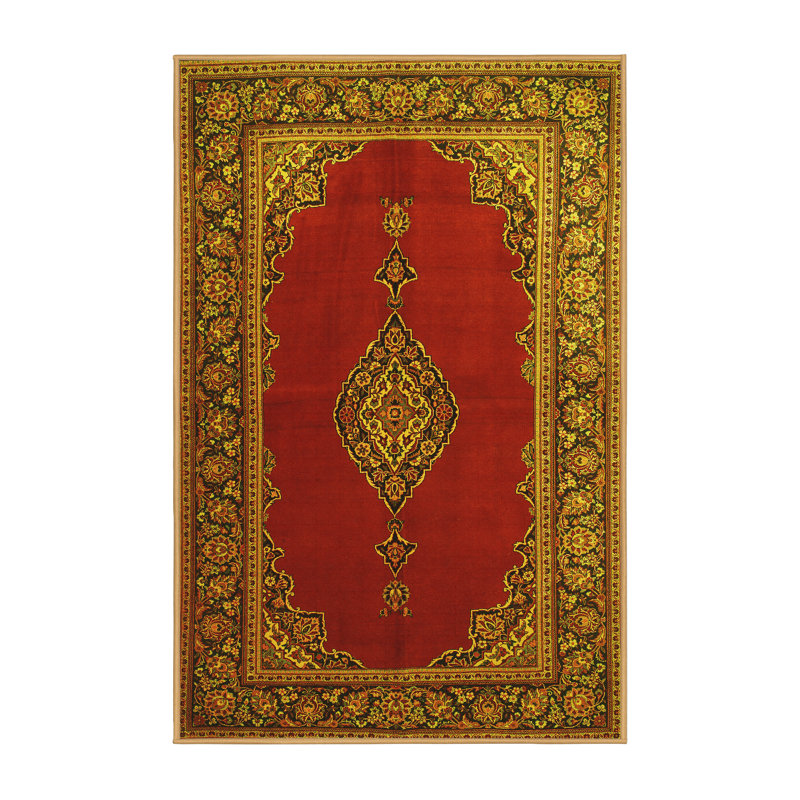 Annemarijn Washable Oriental Indoor Rug, Rectangle 2' x 3'