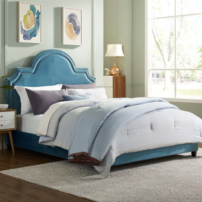 Modway Primrose Queen Performance Velvet Platform Bed