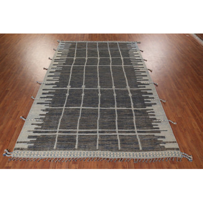 Tapis marocain en laine Earth Tone 8 x 12