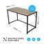 Computer Desk Office Work Rustic Wooden Grain Finish Rectangle Oira-93066094-93066095
