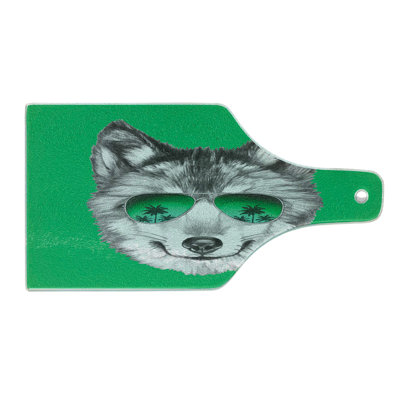 East Urban Home Glass Sunglasses Cutting Board