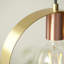 Maleah 1 - Light Nickel Single Pendant