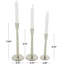 3 Piece Aluminum Tabletop Candlestick Set-563280712