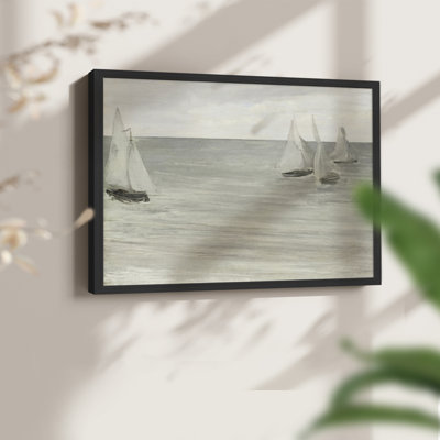 Motifs nautiques rétro - Lxxxi - impression encadrée - réversible