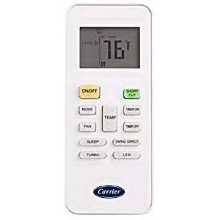 Carrier 12000 BTU Ductless Mini Split Air Conditioner for 1 Square Feet  with Heater and Remote Included - Wayfair Canada