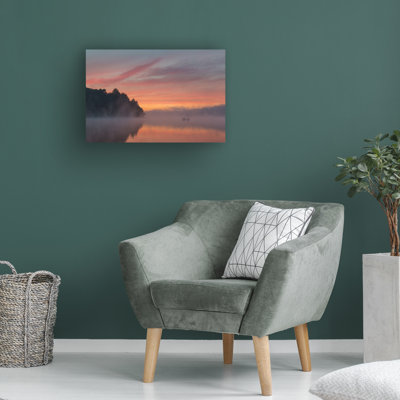 Art sur toile «Bachelor Austin Misty Lake 2»