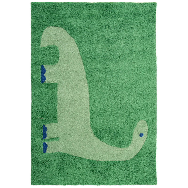 Bronto Hand-tufted Wool Rug, Rectangle 5' x 7'
