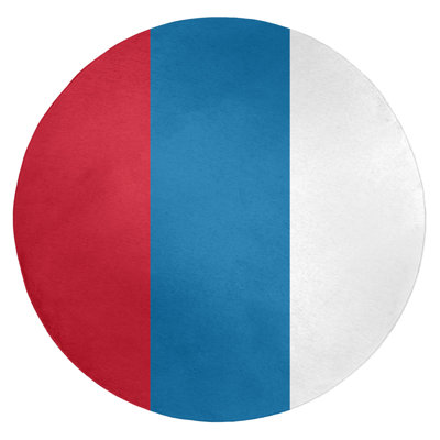 Tapis rouge/bleu