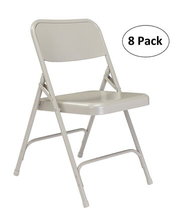 Steel Folding Chair Set