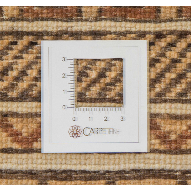 Striped Wool Hand Woven 95cm X 143cm Area Rug