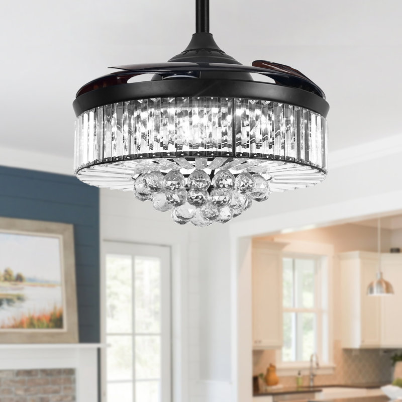 Jacquilyn 42'' Ceiling Fan with LED Lights