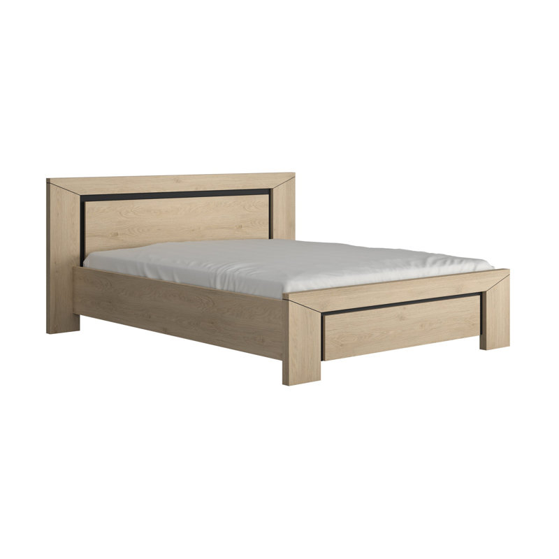 Rosenkranz Bed Frame, Natural Chestnut, European Double (140 x 200cm)