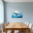 Animals Whale Swimming Underwater Blue Ocean Scene-909728225