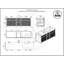 Ensemble de meuble-lavabo double 72 po Sonoma-86703714