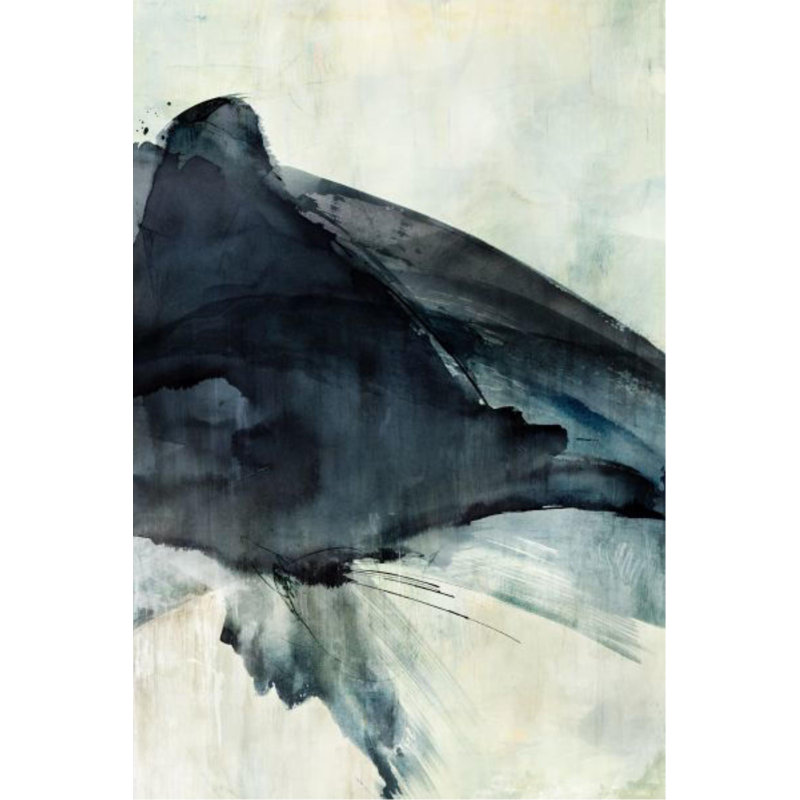 Big Stream I Painting by Guseul Park, Outdoor, 60" H x 40" W
