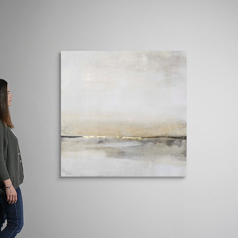 " Horizontal Flow I " by Timothy O' Toole Painting Print, 48" H x 48" W, Wrapped Canvas