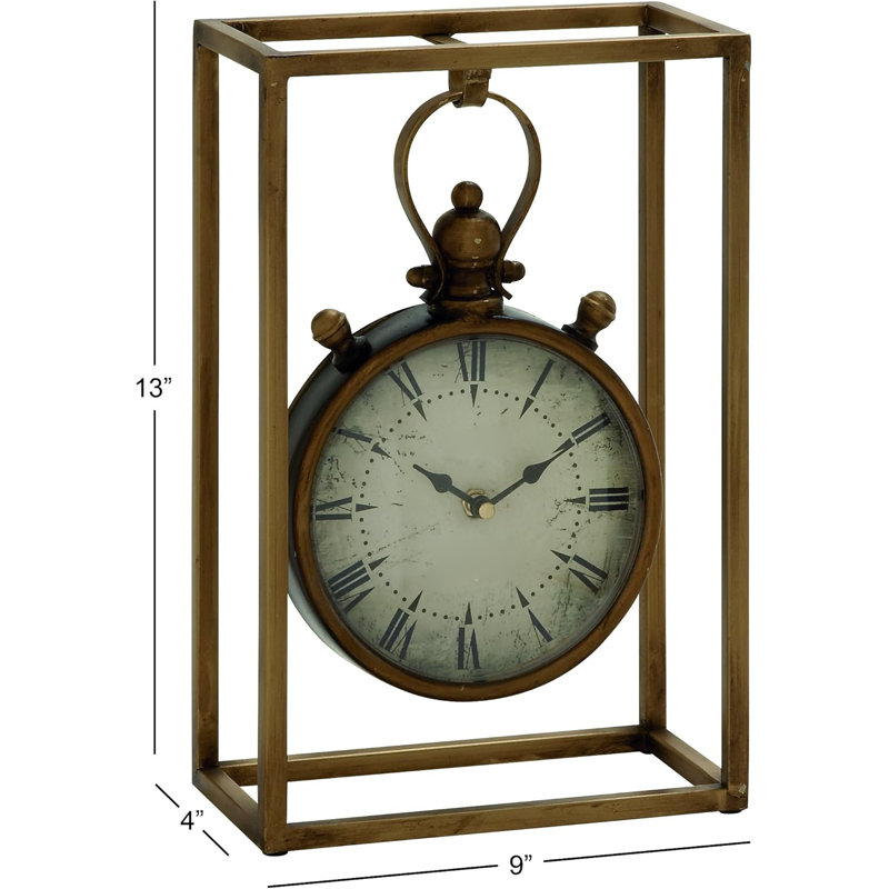 Metal Vertical Stopwatch Clock