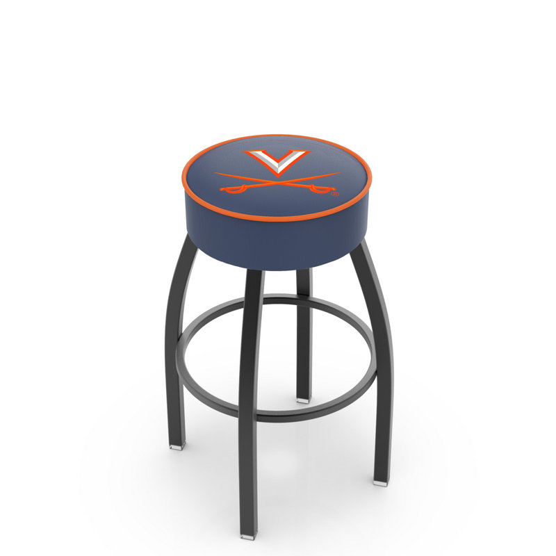 Tabouret de bar et de comptoir NCAA, Virginie, Noir, Tabouret de bar (assise de 30 po de hauteur)
