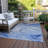 Wellsboro Indoor/Outdoor Area Rug with Non-Slip Backing-971421856