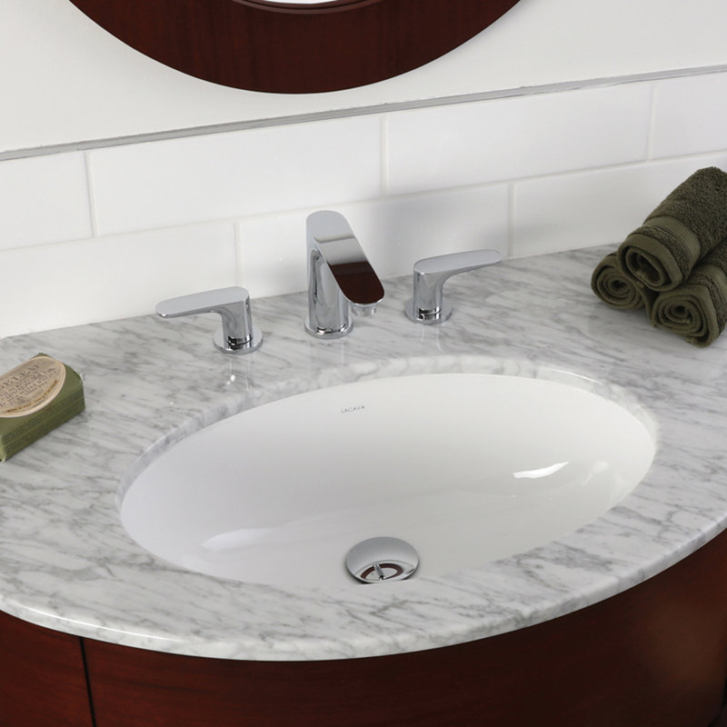 Flou Widespread Bathroom Faucet with Drain Assembly, Polished Chrome