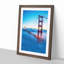 Mist over the Golden Gate Bridge - Picture Frame Graphic Art Print-55733539-55733540