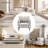 Arching Upholstered Armchair-1625562476