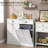 Double Tilt Laundry Basket Cabinet