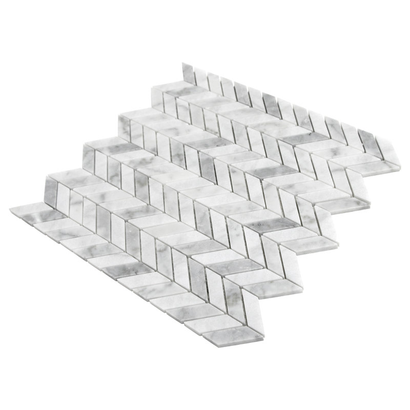 Carreau de mosaïque en marbre naturel 11,22 po x 11,22 po