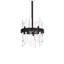 Luminaire suspendu rond en cristal 12 pouces Marlow-197986150-197986151