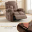 Fauteuil inclinable surdimensionné super doux avec chaleur et massage-25552738
