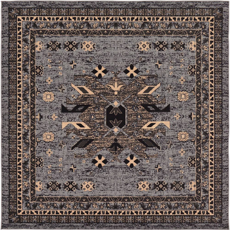 Tapis gris Adonnis, Carré 8 pi