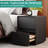 15.8" Wide Fully-Assembled Faux Leather Narrow Nightstand-1190308436-1200938407