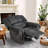 40.9" Wide Classic Super Soft And Oversize Manual Recliner With Nailhead Trim (Set Of 2)-90473473