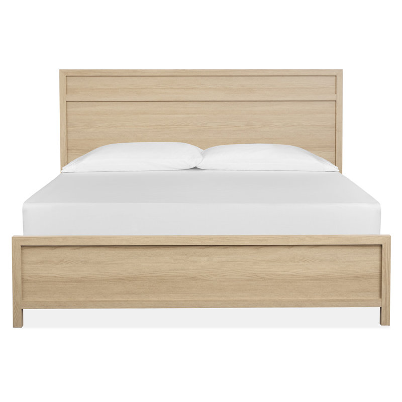 Wentworth Queen Panel Bed, Beige, Queen