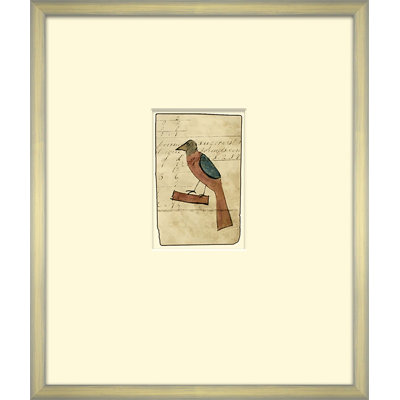 Mennonite Drawing, Song Bird Giclee Print