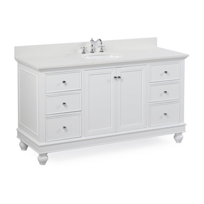 60 " Pine Single Bathroom Vanity