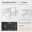 VonHaus Single Screen Wall Mount